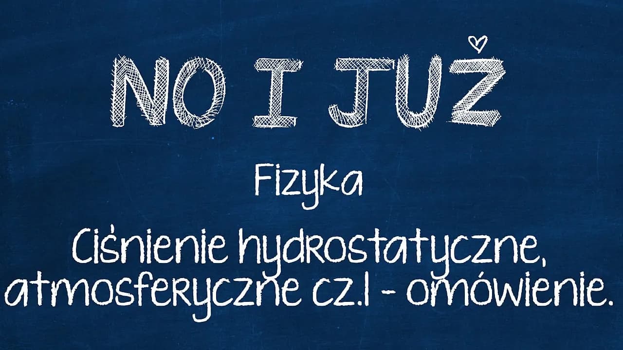 Jak obliczyć ciśnienie w fizyce klasa 7 - proste przykłady i wzory