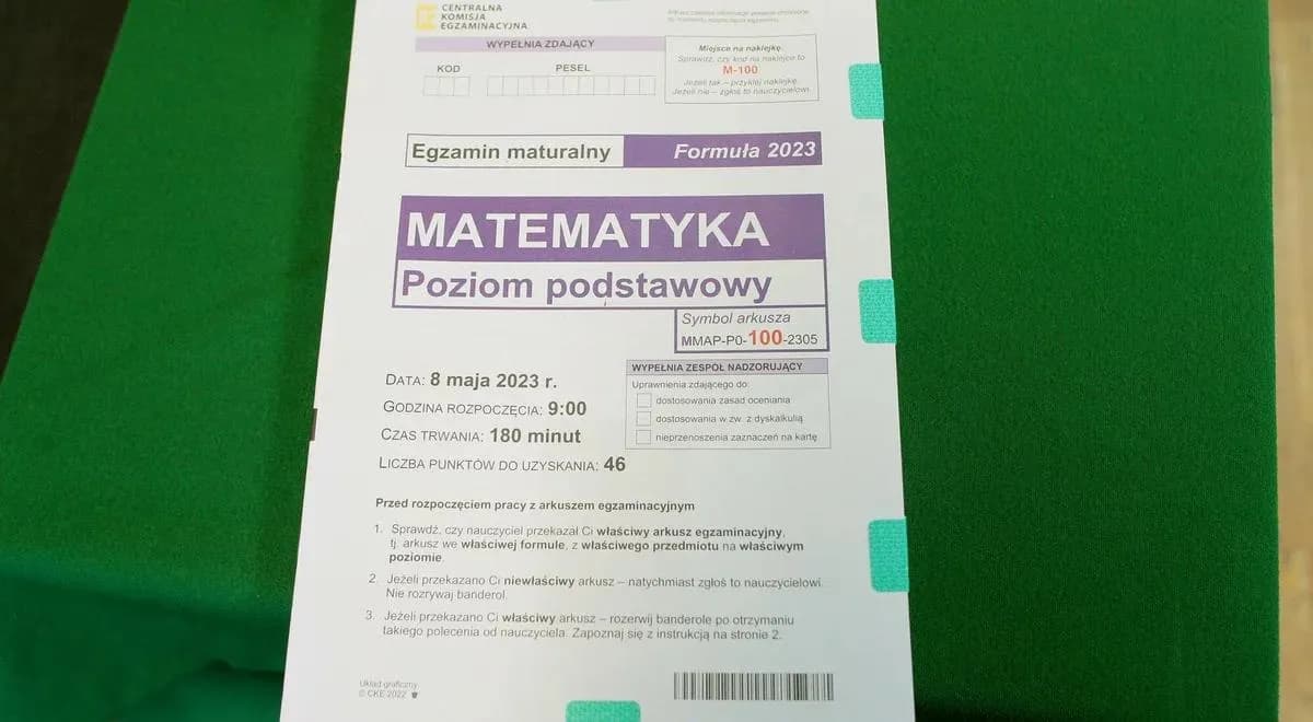Ile punktów żeby zdać maturę z matematyki? Sprawdź minimalne wymagania