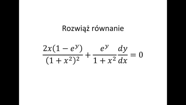 Jak rozwiązać równanie różniczkowe? Sprawdzone metody i przykłady