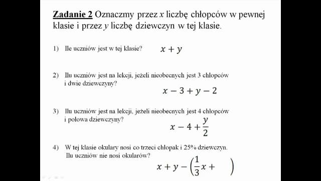 Jak zrozumieć wyrażenia algebraiczne klasa 7 - proste przykłady i ćwiczenia