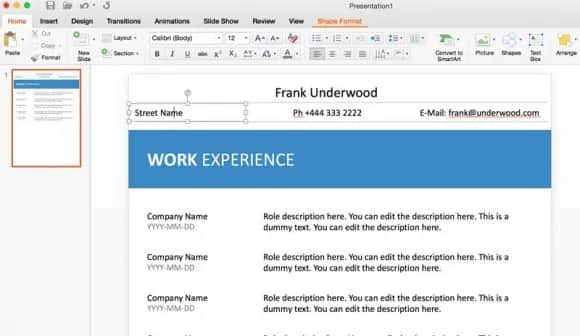 Jak zrobić CV w PowerPoint, aby wyróżnić się na rynku pracy