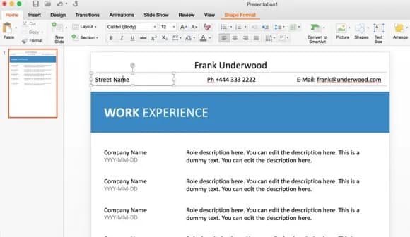 Jak zrobić CV w PowerPoint, aby wyróżnić się na rynku pracy