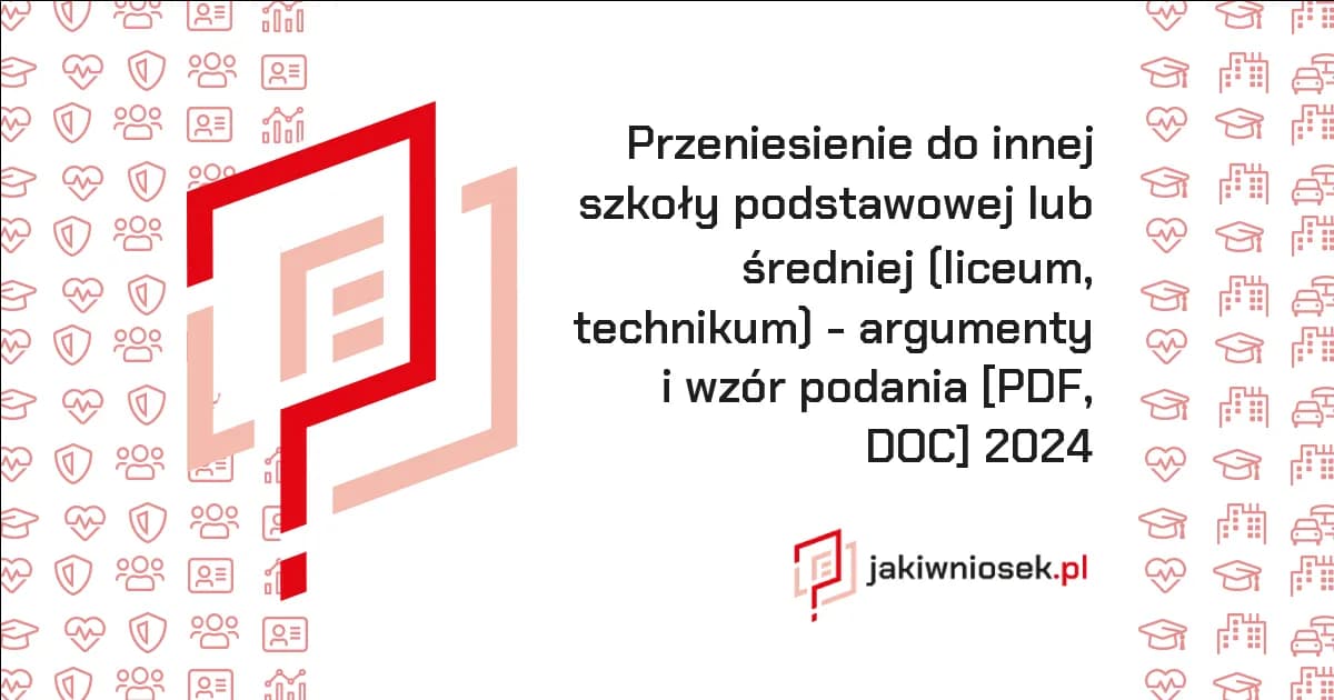 Jak skutecznie napisać podanie o przeniesienie do innej szkoły: 8 argumentów