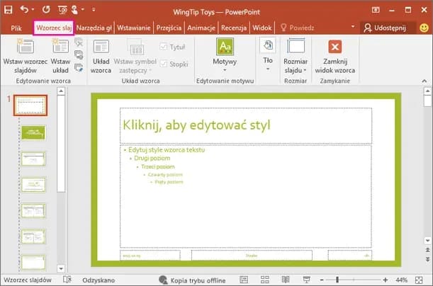 Jak zmienić wzorzec slajdu w PowerPoint i uniknąć typowych błędów