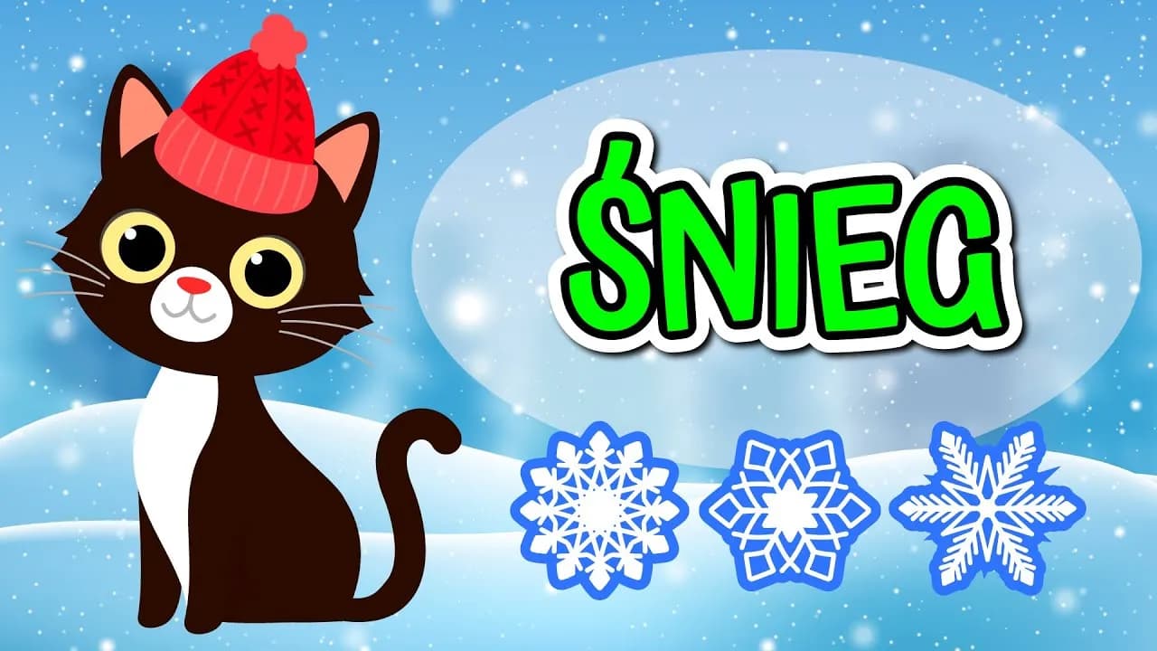 Skąd się bierze śnieg? Edukacyjne filmy dla dzieci wyjaśniają wszystko